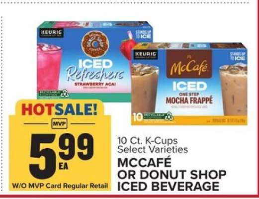 MCCAFÉ OR DONUT SHOP ICED BEVERAGE
