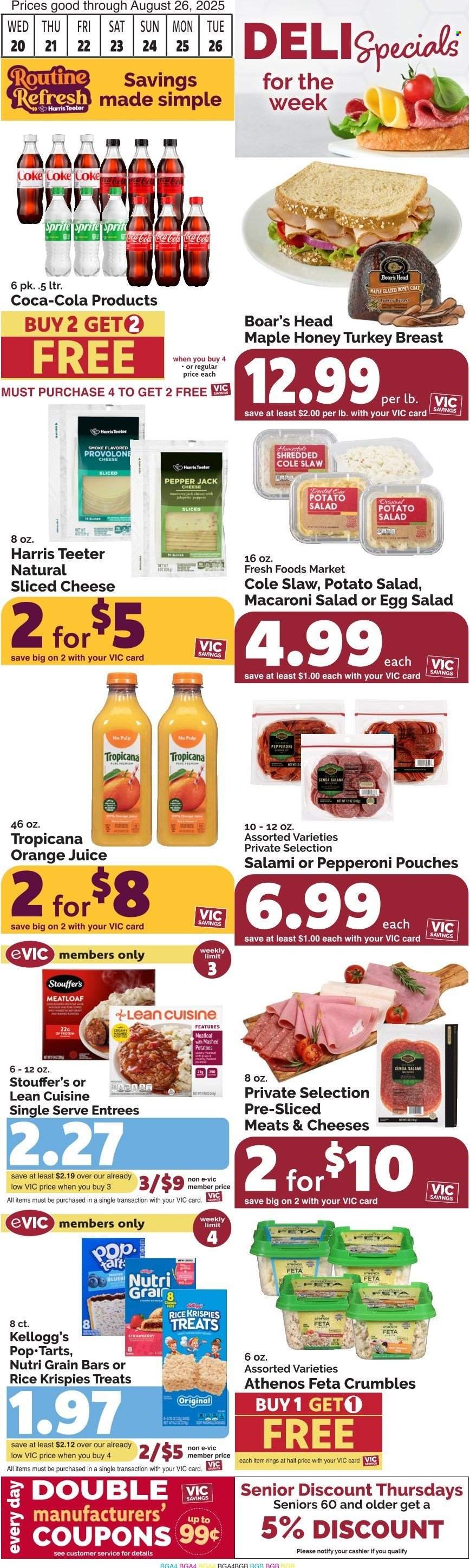 Harris Teeter ad - 08/20/2025 - 08/26/2025. Page 2