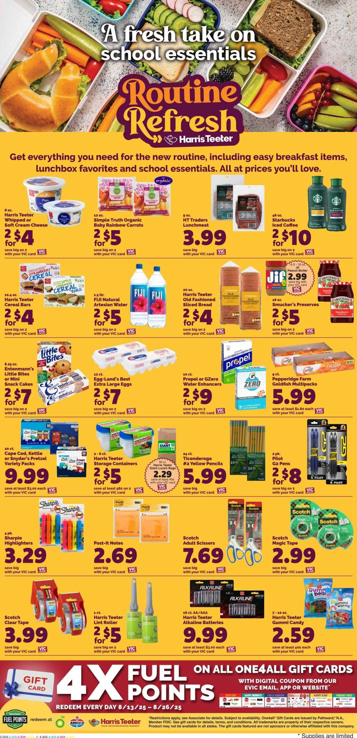 Harris Teeter ad - 08/20/2025 - 08/26/2025. Page 5