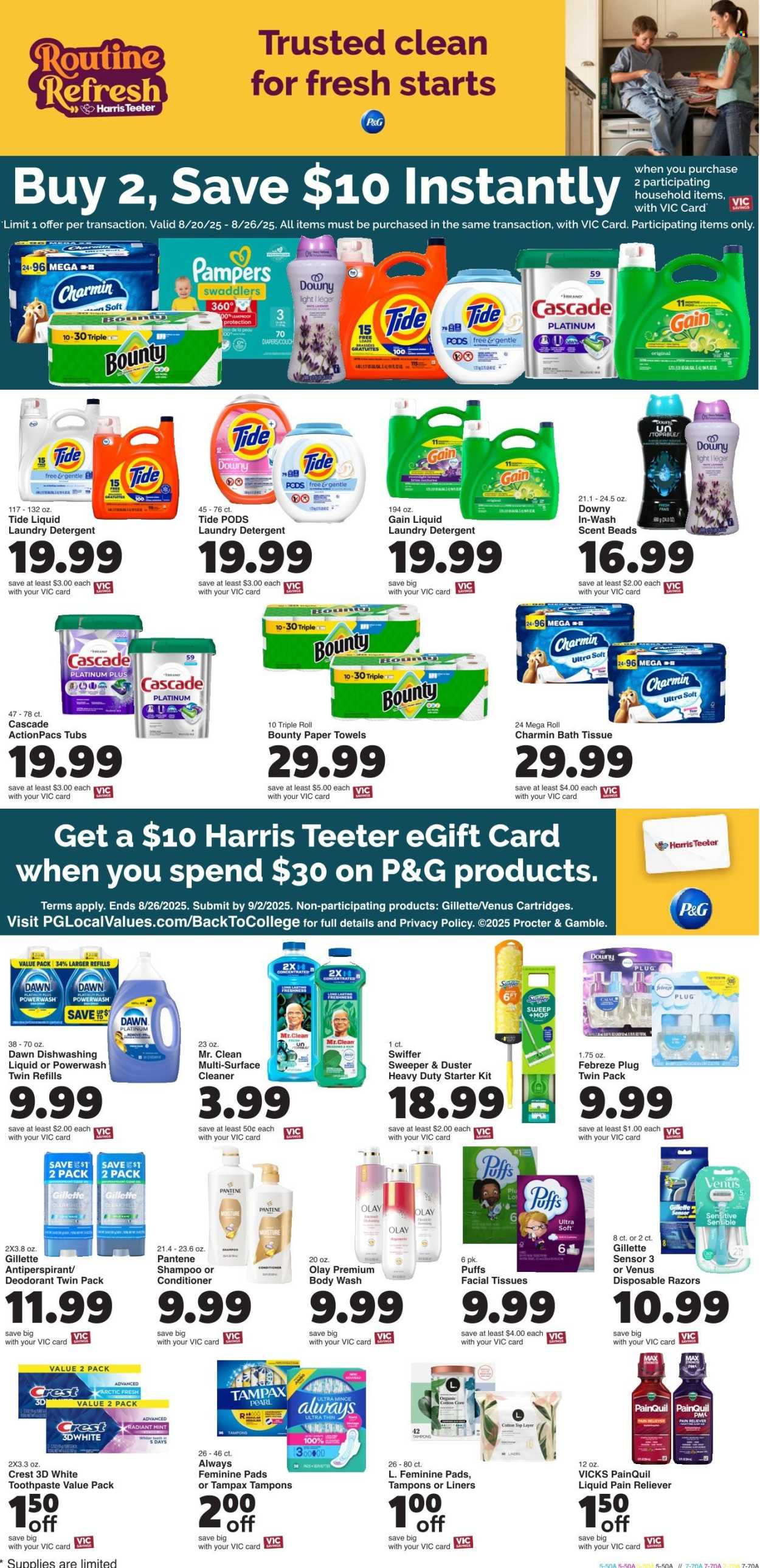 Harris Teeter ad - 08/20/2025 - 08/26/2025. Page 10