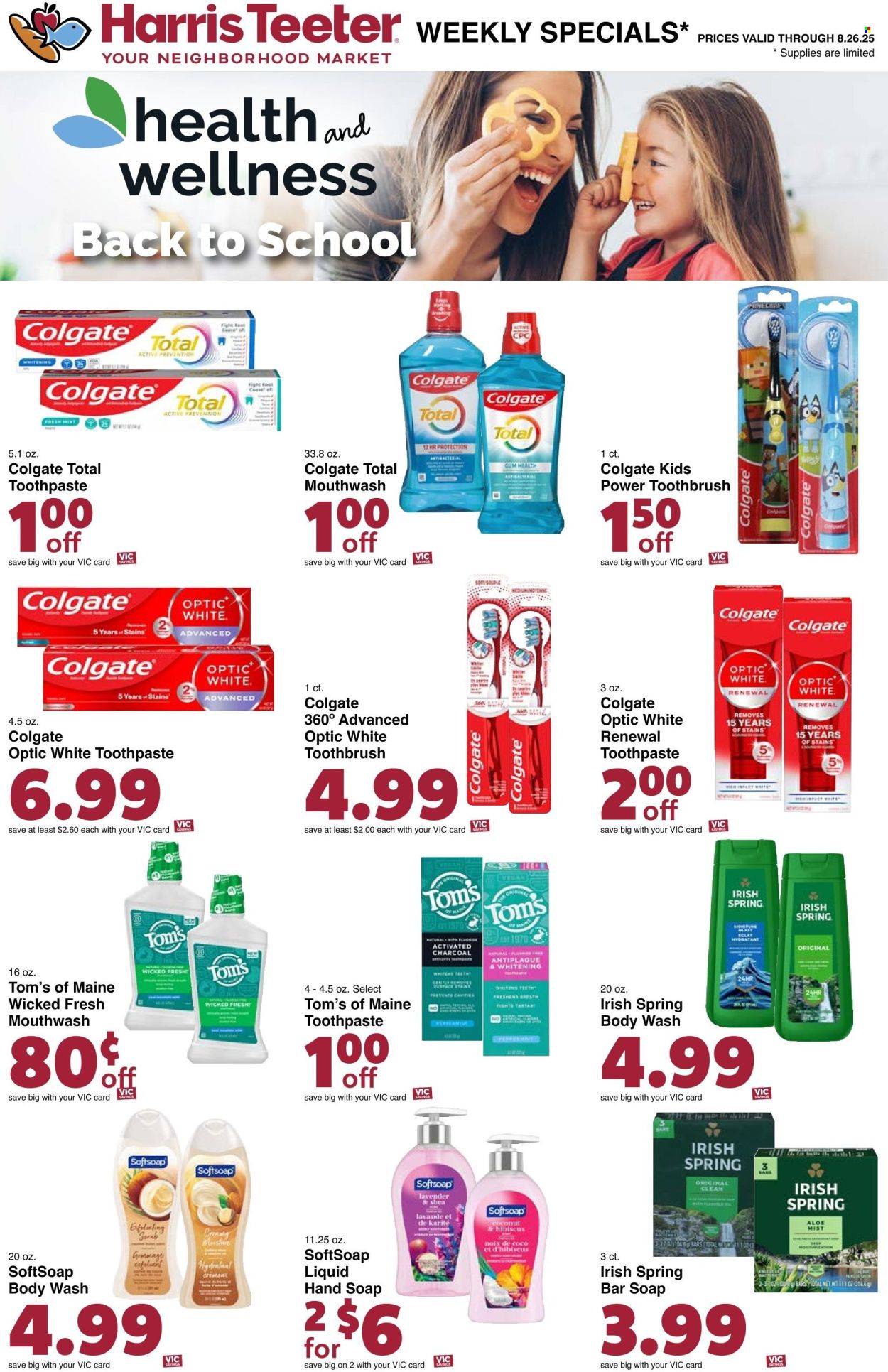 Harris Teeter ad - 08/20/2025 - 08/26/2025. Page 15