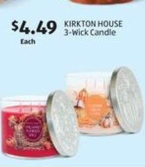 KIRKTON HOUSE 3-Wick Candle