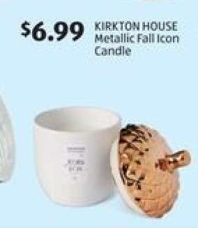 KIRKTON HOUSE Metallic Fall Icon Candle
