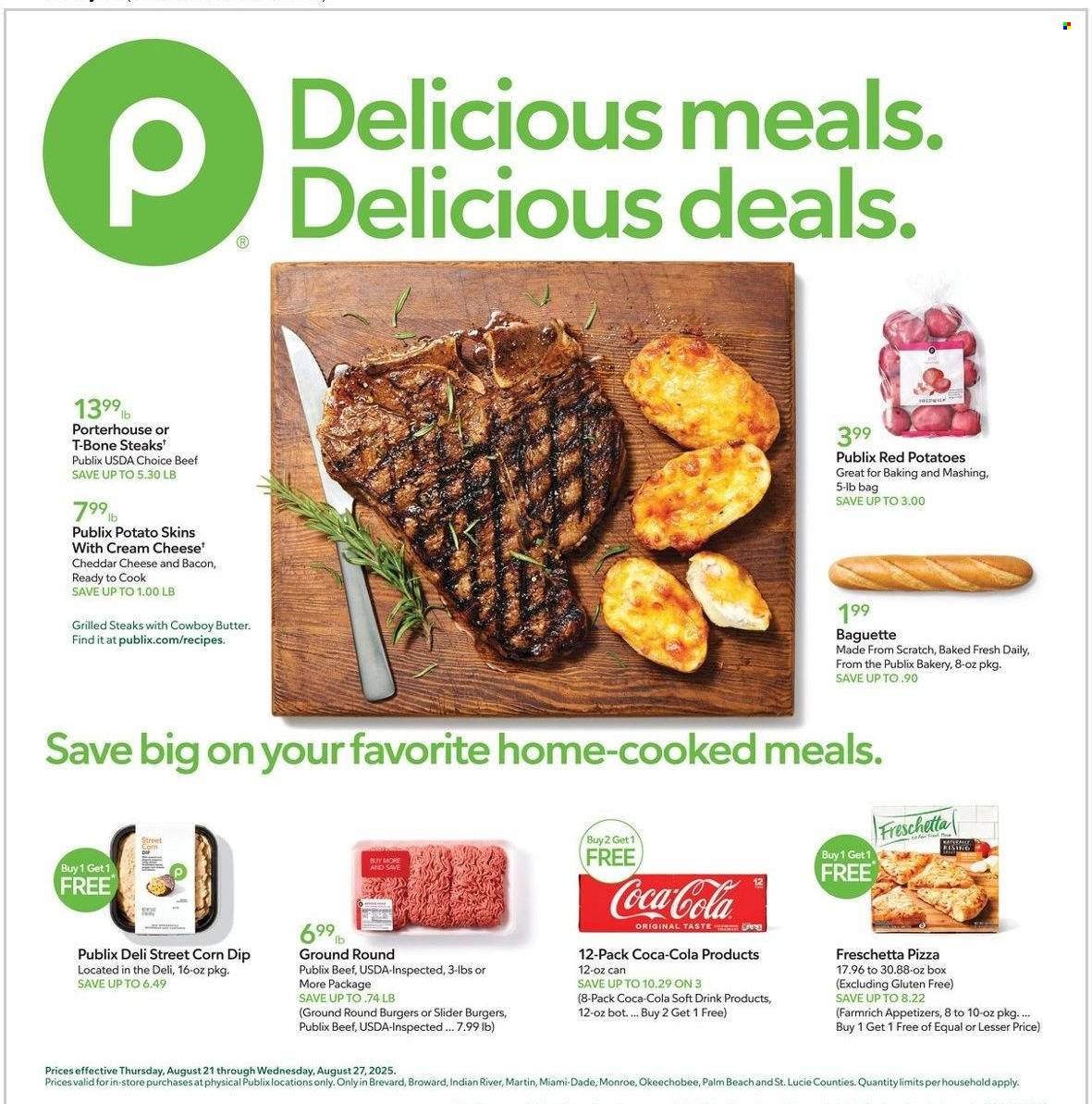 Publix ad - 08/21/2025 - 08/27/2025. Page 1