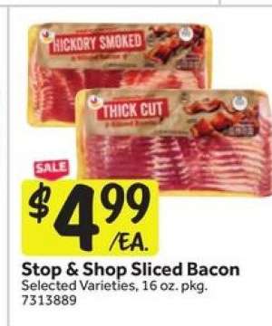 Stop & Shop Sliced Bacon