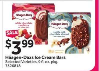 Häagen-Dazs Ice Cream Bars