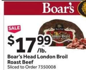 Boar's Head London Broil Roast Beef