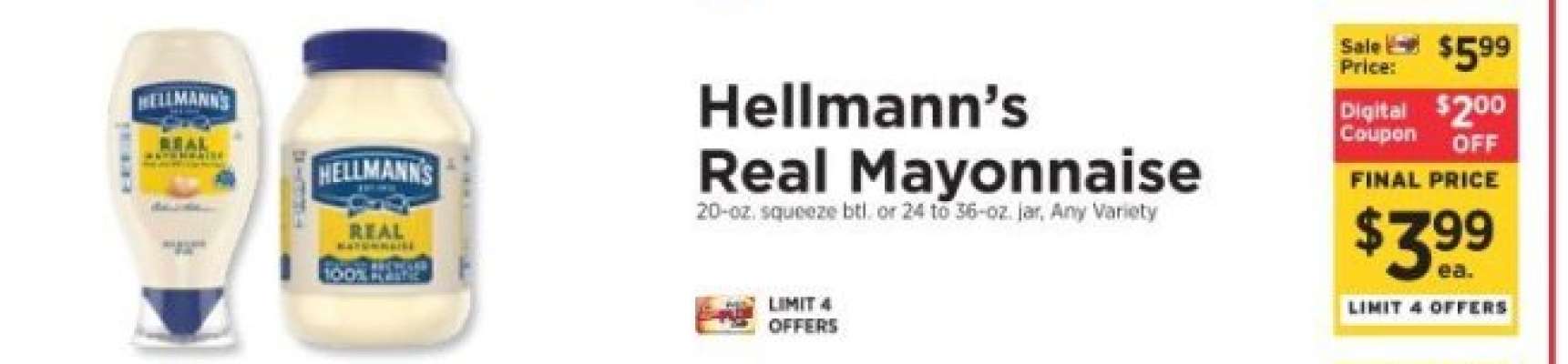 Hellmann's Real Mayonnaise