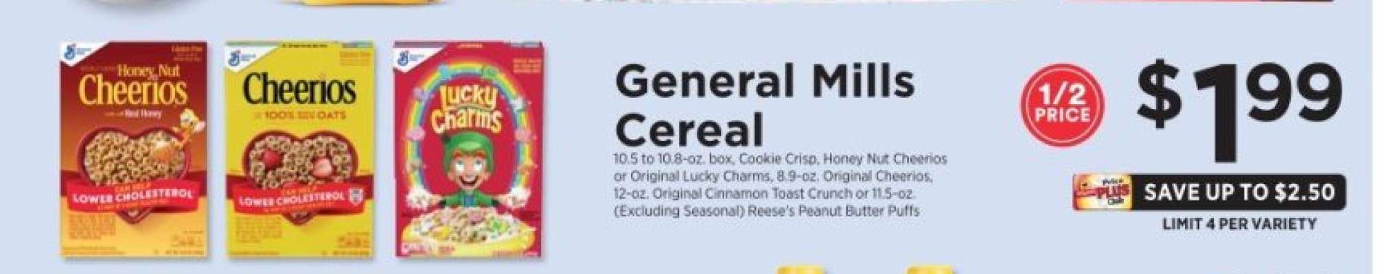 General Mills Cereal