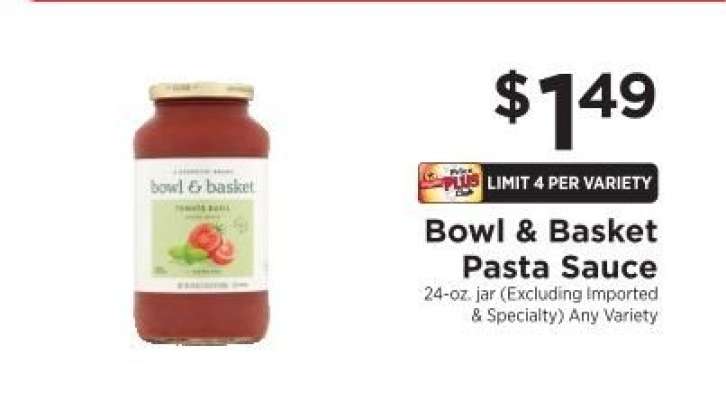 Bowl & Basket Pasta Sauce