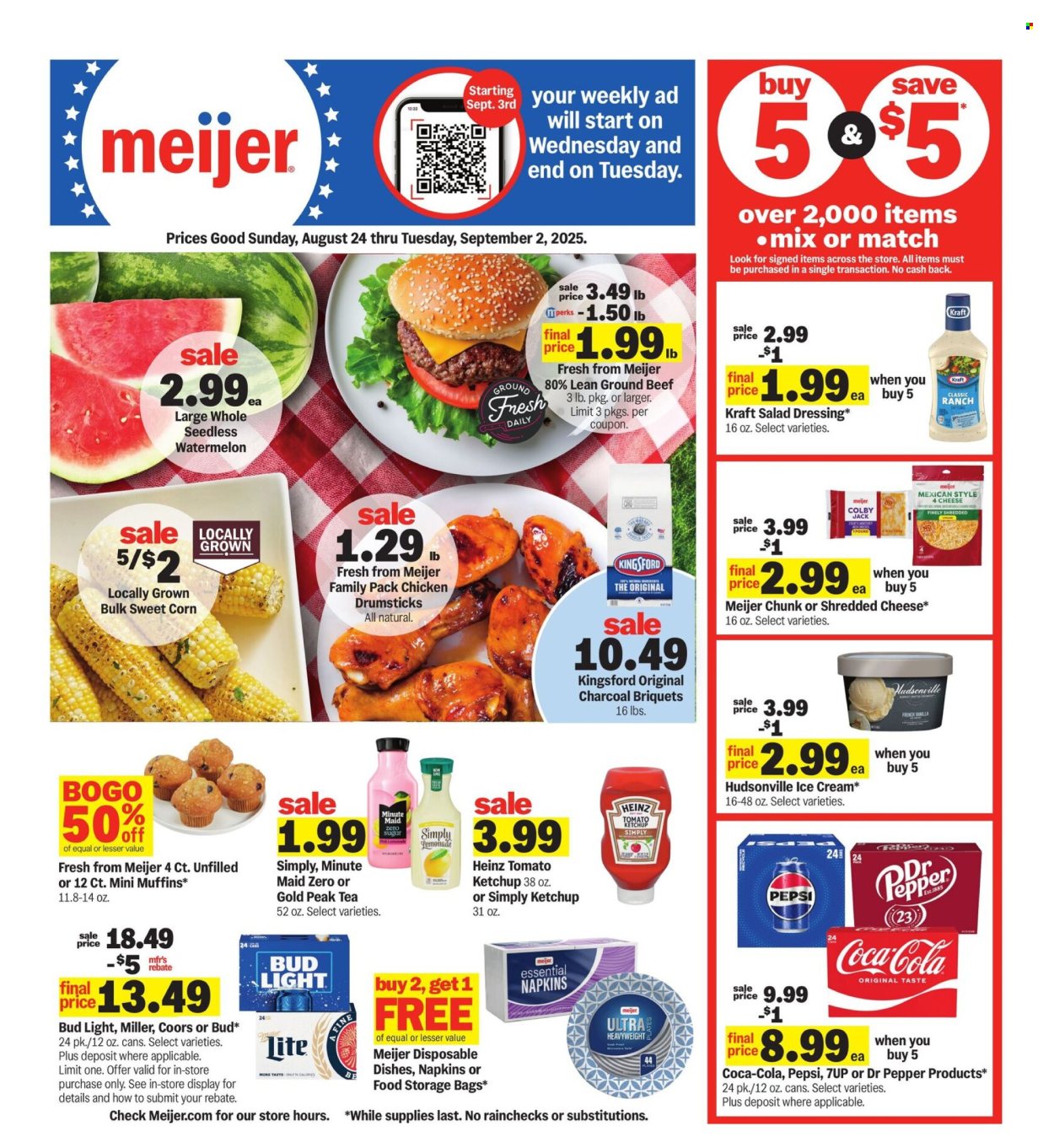 Meijer ad - 08/24/2025 - 09/02/2025. Page 1