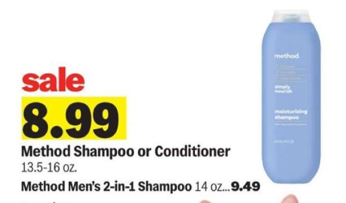 Method Shampoo or Conditioner