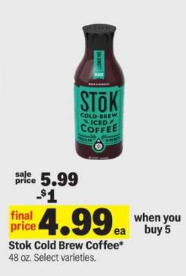 Stōk Cold Brew Coffee