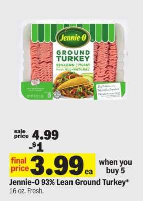 Jennie-O 93% Lean Ground Turkey