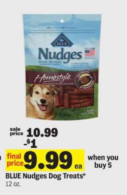 Blue Nudges Dog Treats