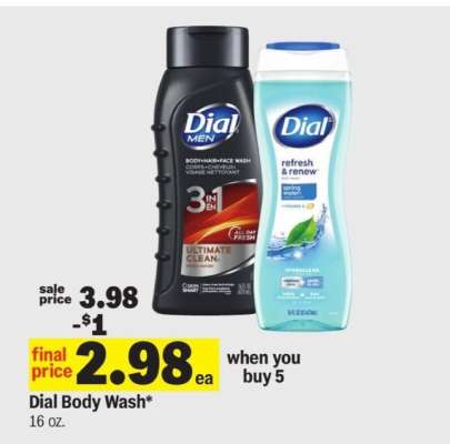 Dial Body Wash