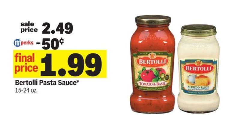 Bertolli Pasta Sauce