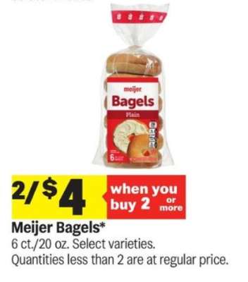 Meijer Bagels