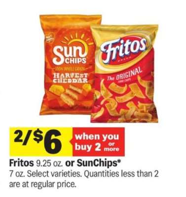 Fritos or SunChips