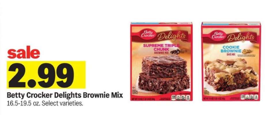 Betty Crocker Delights Brownie Mix