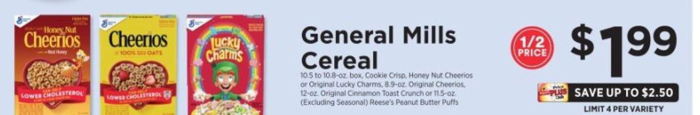 General Mills Cereal