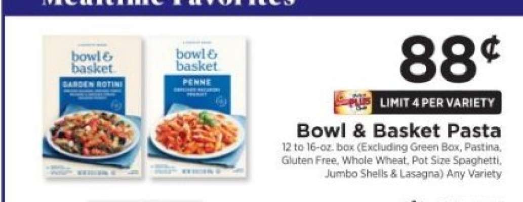 Bowl & Basket Pasta