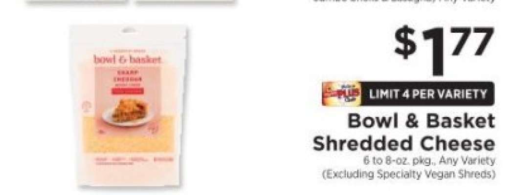 Bowl & Basket Shredded Cheese
