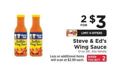 Steve & Ed’s Wing Sauce