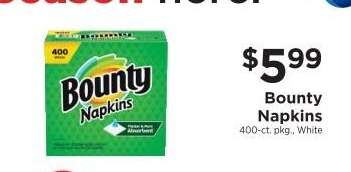Bounty Napkins