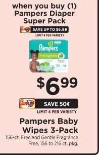 Pampers Baby Wipes 3-Pack