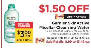 Garnier SkinActive Micellar Cleansing Water