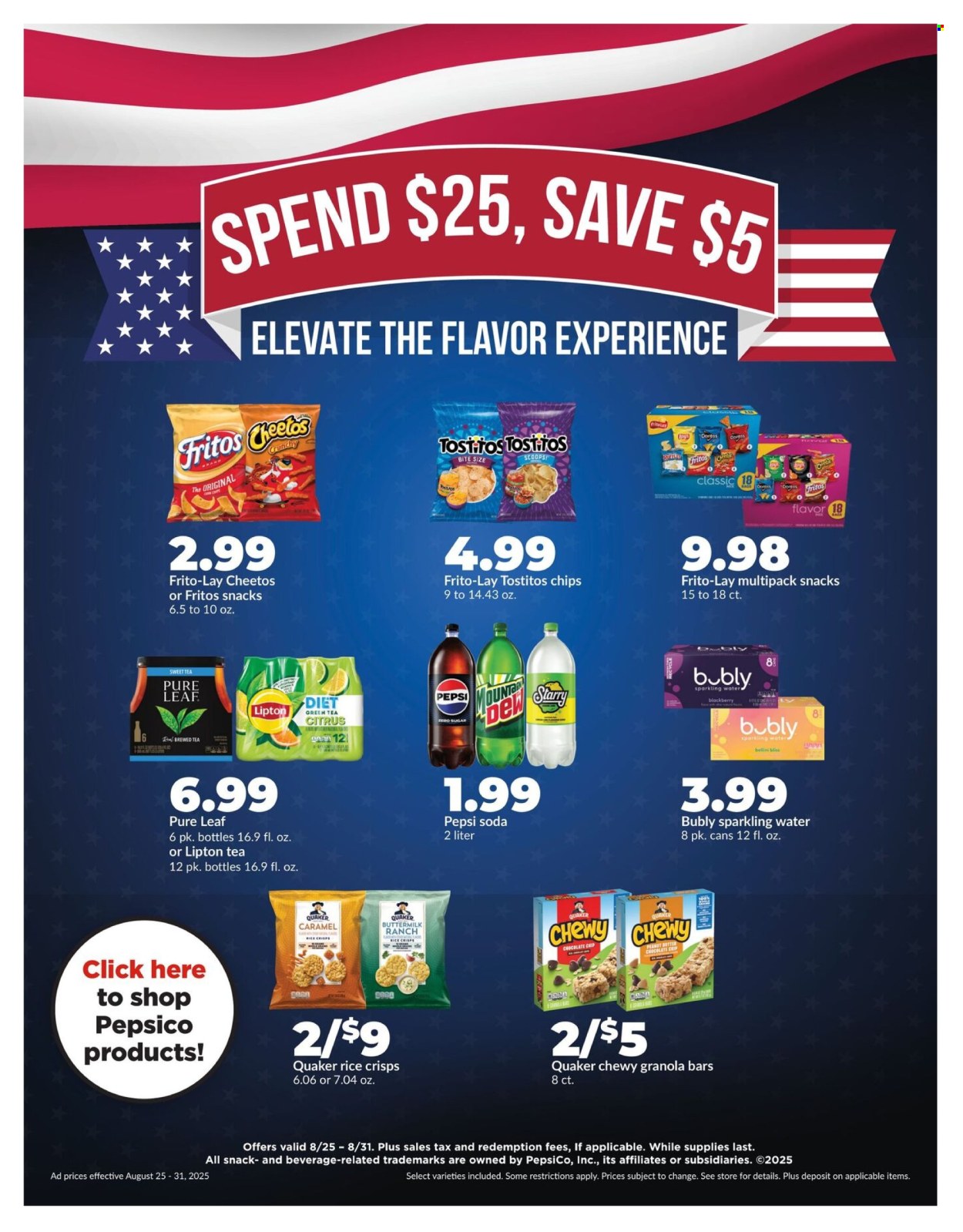 Hy-Vee ad - 08/25/2025 - 08/31/2025. Page 9
