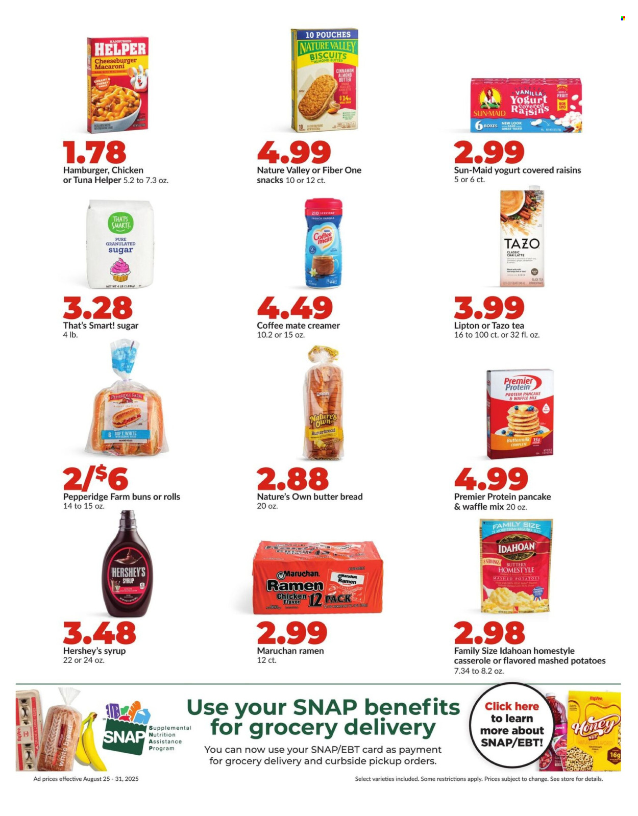 Hy-Vee ad - 08/25/2025 - 08/31/2025. Page 25
