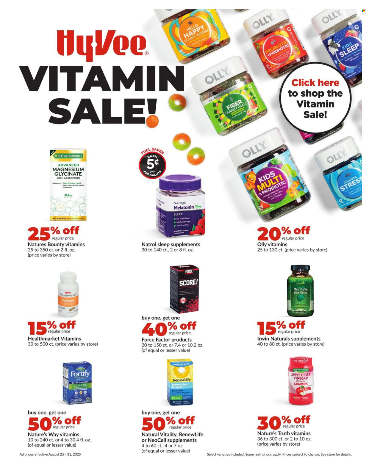 Hy-Vee ad - 08/25/2025 - 08/31/2025. Page 34