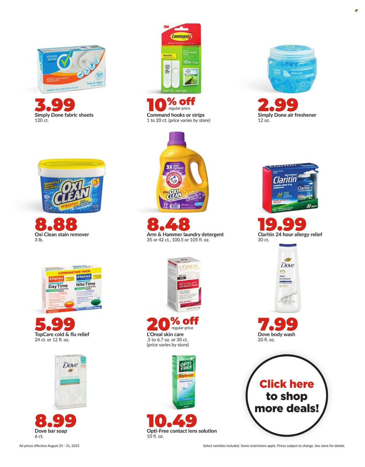 Hy-Vee ad - 08/25/2025 - 08/31/2025. Page 36