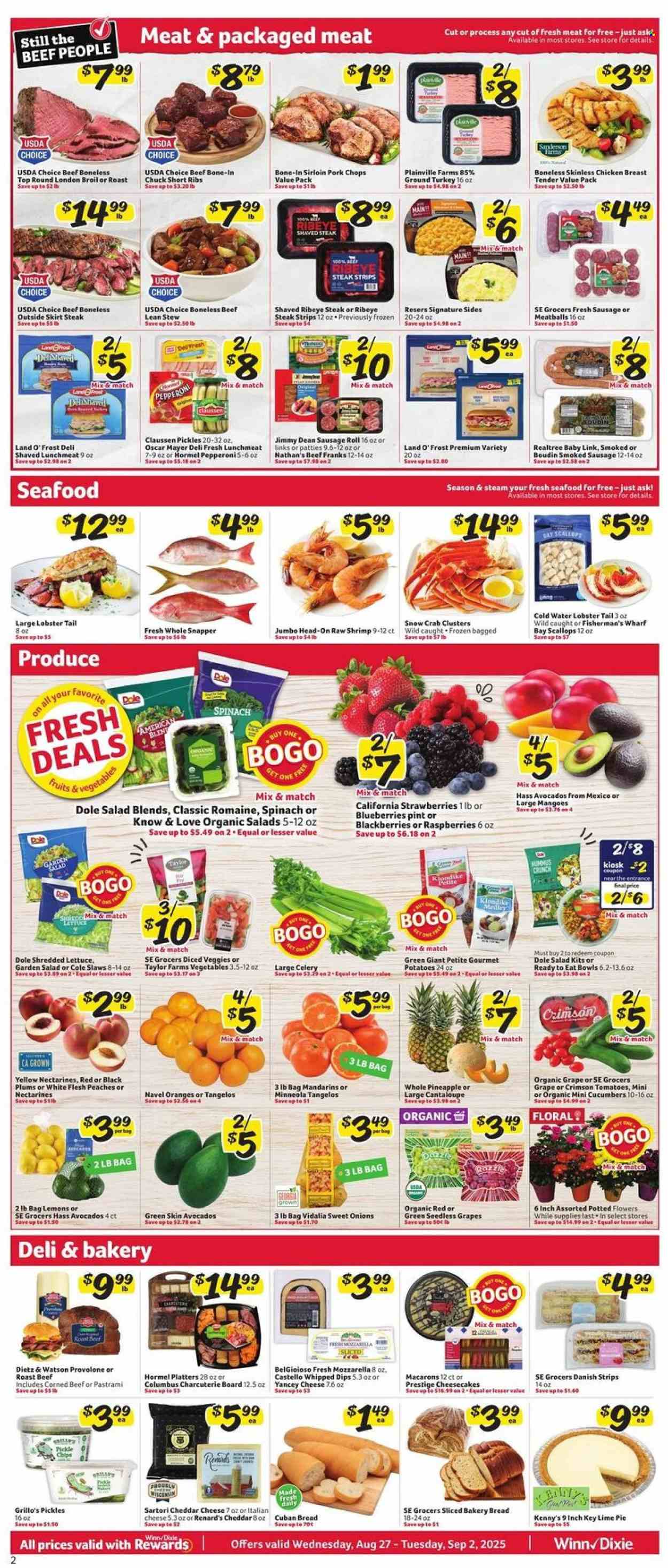Winn Dixie ad - 08/27/2025 - 09/02/2025. Page 3