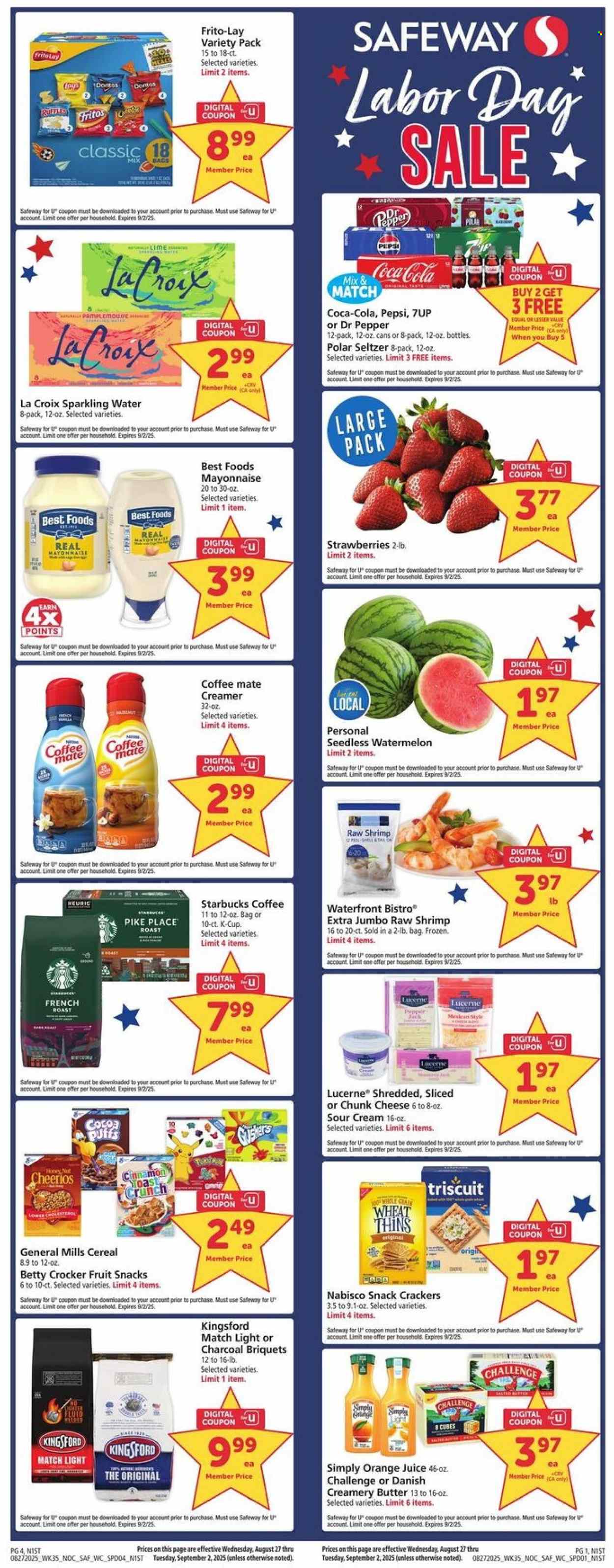 Safeway ad - 08/27/2025 - 09/02/2025. Page 1