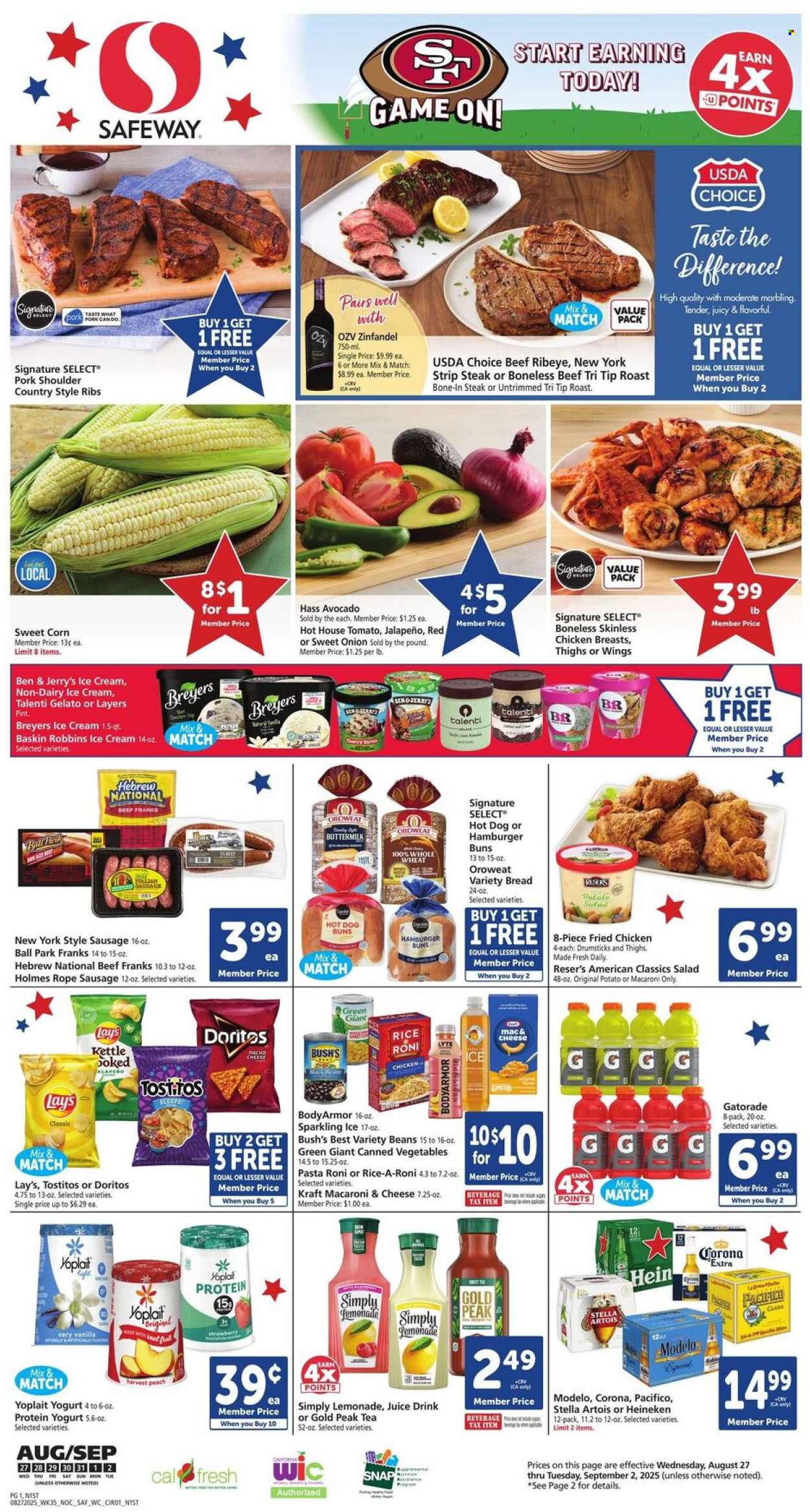Safeway ad - 08/27/2025 - 09/02/2025. Page 3
