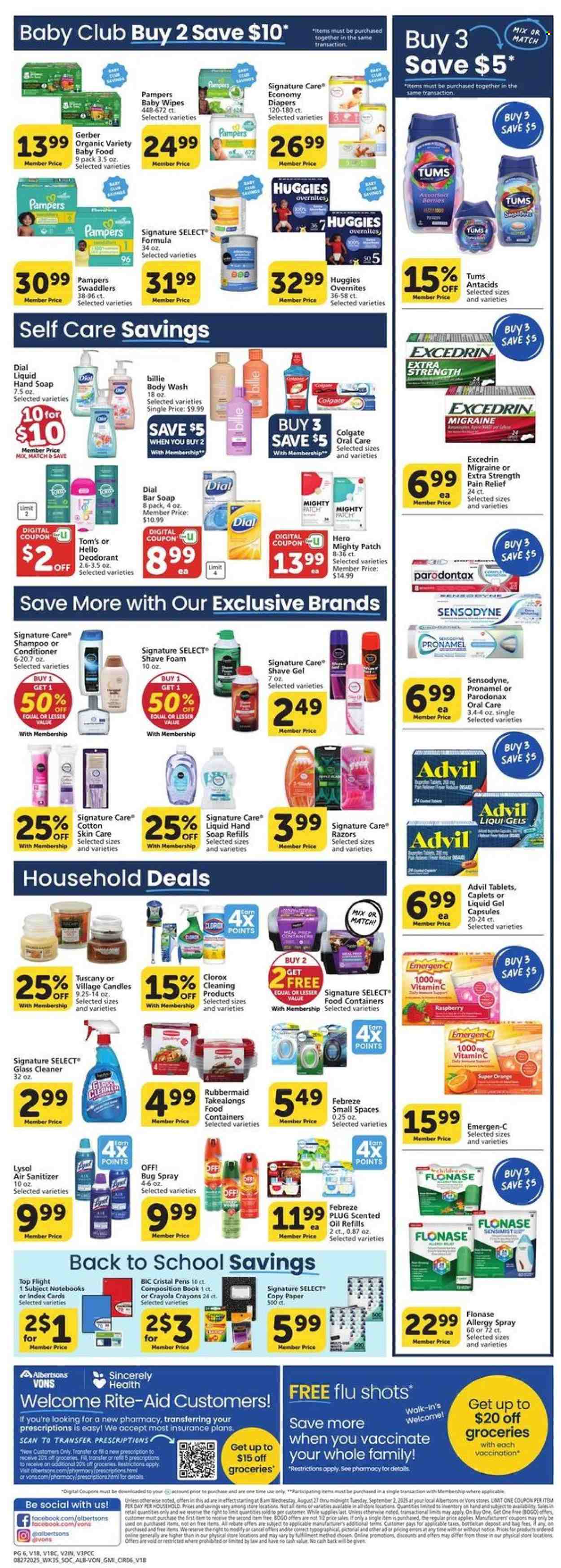 Albertsons ad - 08/27/2025 - 09/02/2025. Page 5