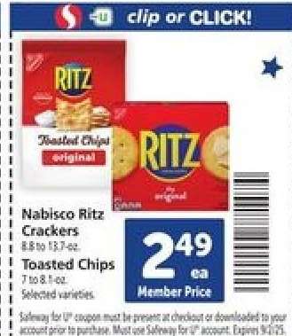 Nabisco Ritz Crackers