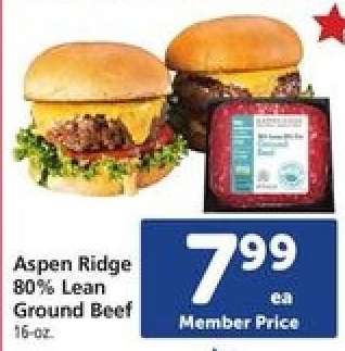 Aspen Ridge 80% Lean Ground Beef