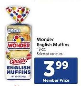 Wonder English Muffins
