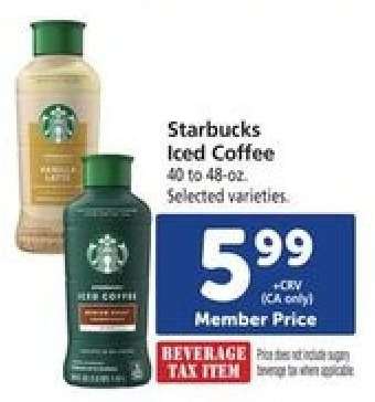 Starbucks Iced Coffee