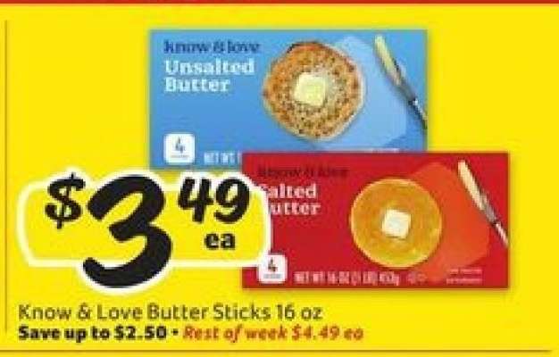 Know & Love Butter Sticks