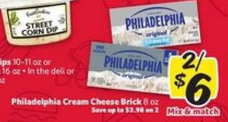 Philadelphia Cream Cheese Brick