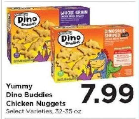 Yummy Dino Buddies Chicken Nuggets