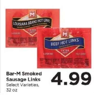 Bar-M Smoked Sausage Links
