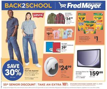Fred Meyer Flyer - 08/27/2025 - 09/02/2025.