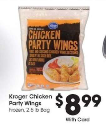 Kroger Chicken Party Wings