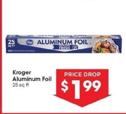 Kroger Aluminum Foil
